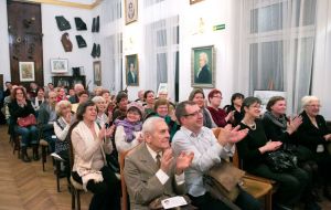 1187th Liszt Evening, Audience. Music and Literature Club in Wroclaw 23rd November 2015.  Photo by Andrzej Solnica.